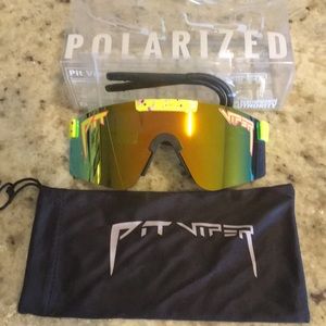Pit Viper Polarized Retro Sunglasses -Unisex